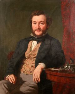 Портрет достойного джентельмена. С. Дж. Гай, 1857
